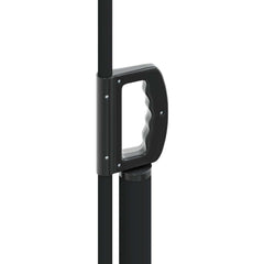 vidaXL Retractable Side Awning 600 x 220 cm Polyester Rectangular Grey 5
