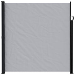 vidaXL Retractable Side Awning 600 x 220 cm Polyester Rectangular Grey 2