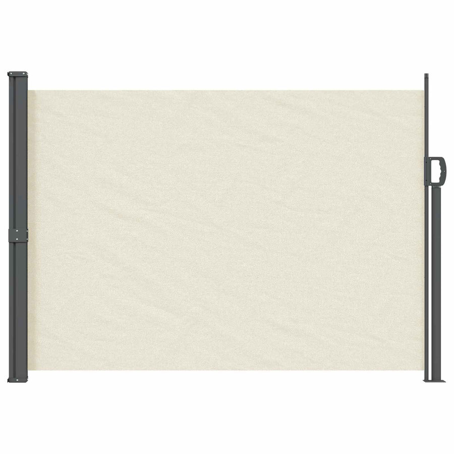 vidaXL Retractable Side Awning 120 x 300 cm 100% polyester iron steel 1