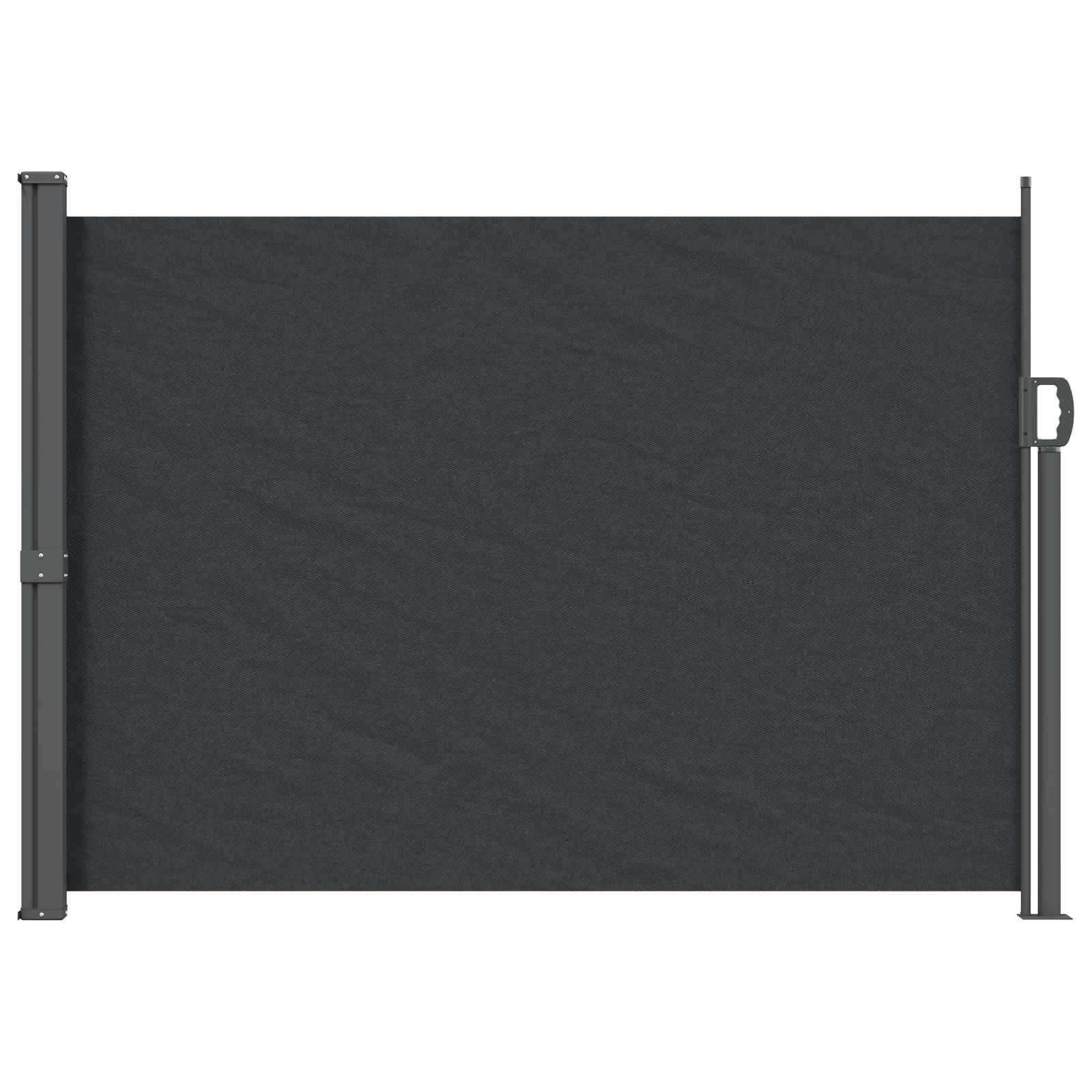 vidaXL Retractable Side Awning 140 x 300 cm 100% polyester iron steel 1