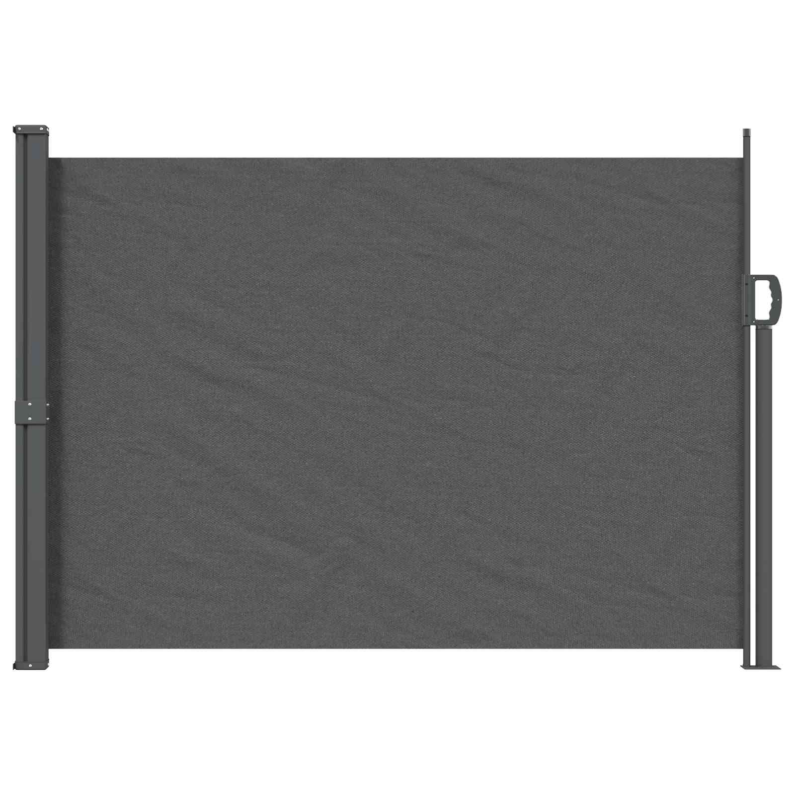 vidaXL Retractable Side Awning 160 x 300 cm 100% polyester iron steel 1