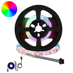 vidaXL LED Strip 12 pcs Black and Transparent Copper and Plastic 1