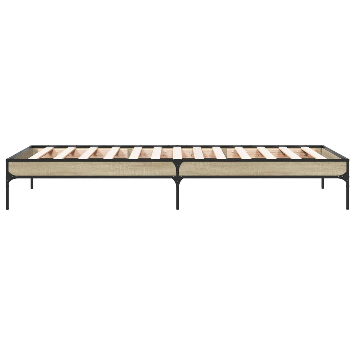 Bed Frame without Mattress Height 30 cm Length 200 cm Sonoma Oak 80 cm