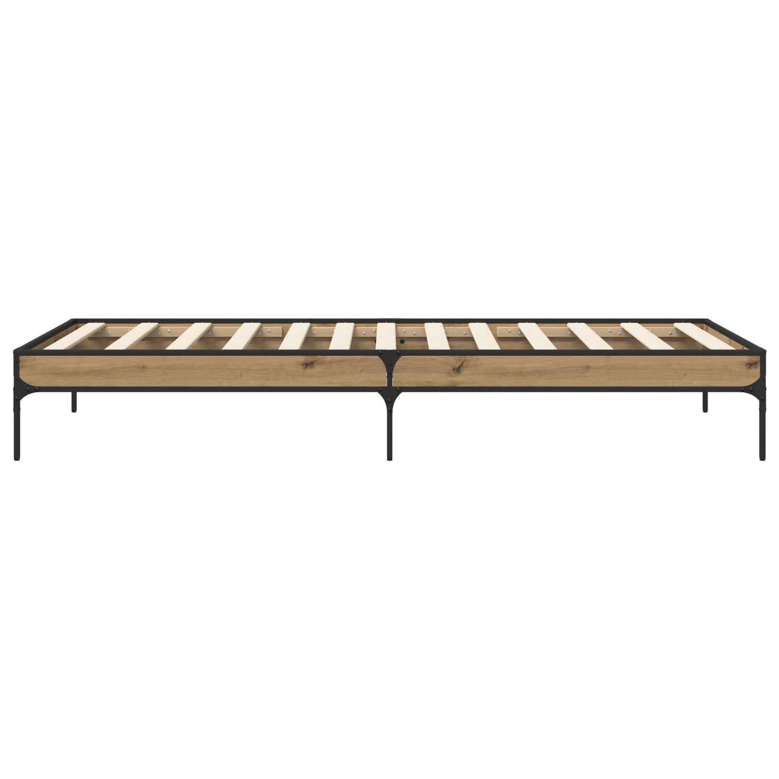 vidaXL Bed Frame Artisian Oak 80 x 200 cm Engineered Wood 5