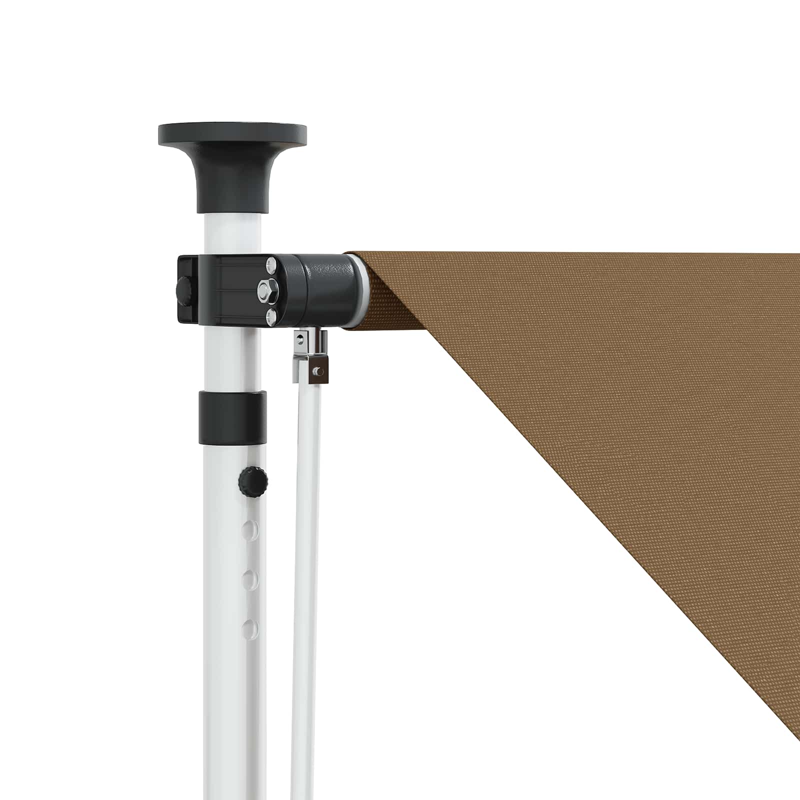 vidaXL Manual Retractable Awning Beige 100 cm 5