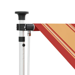 vidaXL Manual Retractable Awning Multicolour 100 x 115 x 300 cm 3