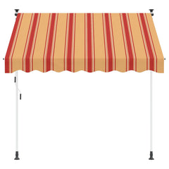 vidaXL Manual Retractable Awning Multicolour 100 x 115 x 300 cm 2