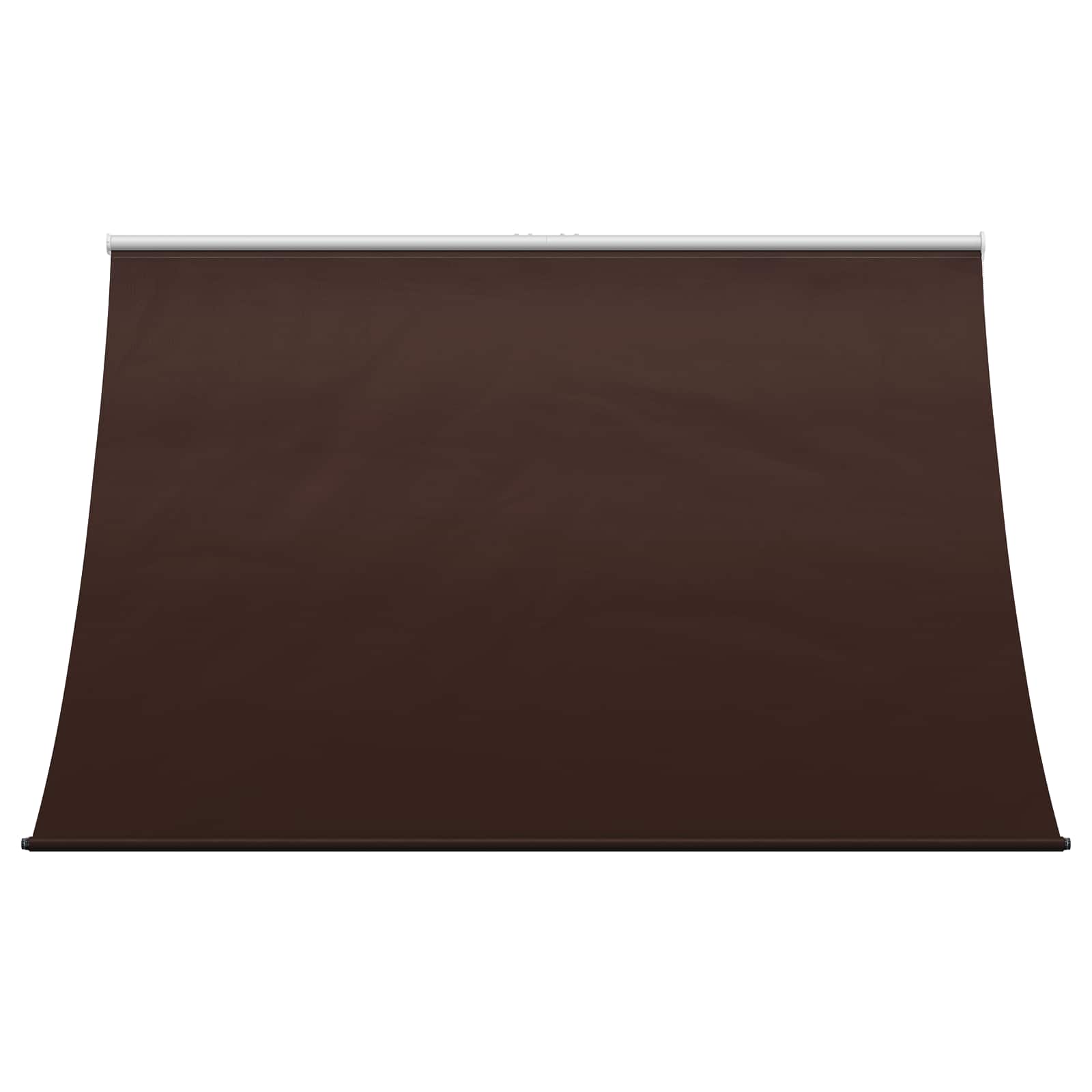 vidaXL Awning Brown 400 x 150 cm 180 g / m² Polyester with PU Coated 3
