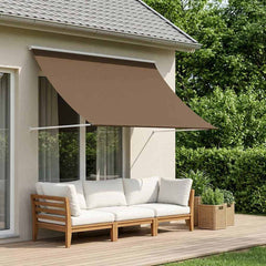 vidaXL Awning Taupe 150 x 150 cm 180 g / m² Polyester with PU Coated 1