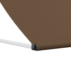 vidaXL Awning Taupe 400 x 150 cm 180 g / m² Polyester with PU Coated 5