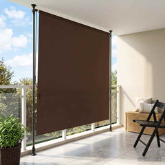 vidaXL Outdoor Roller Blind Brown 150 x 270 cm 1