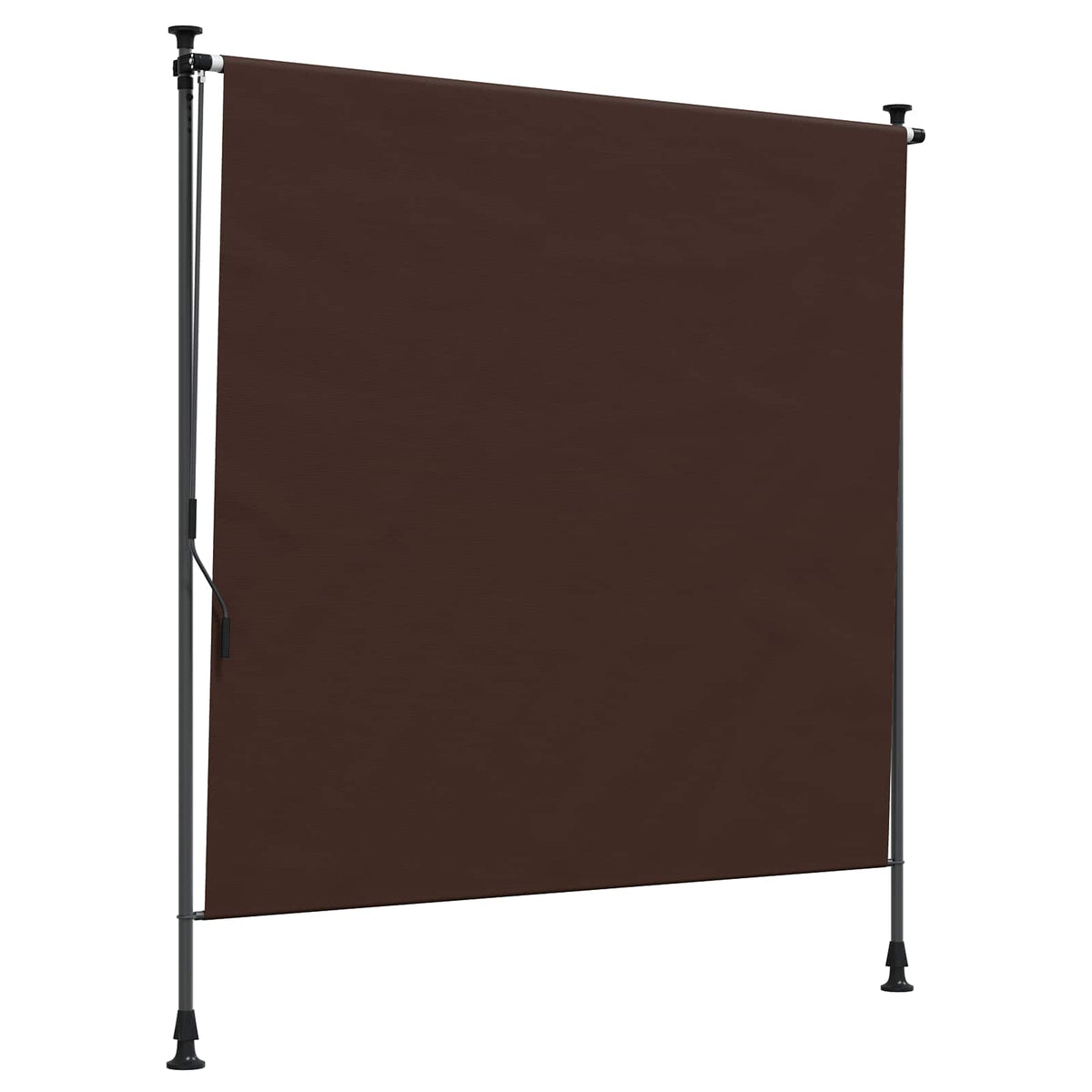 Outdoor Roller Blind 150 x 270 cm Brown