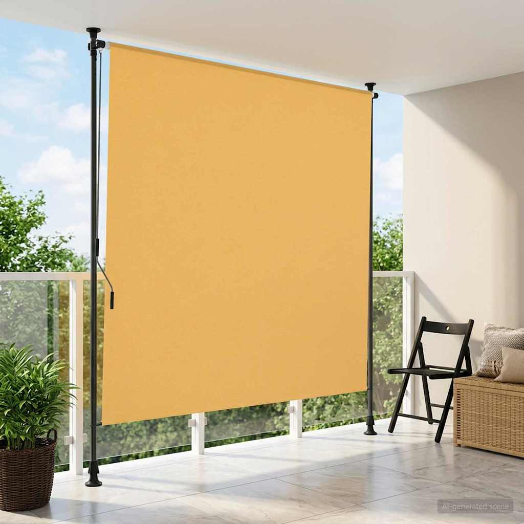 Outdoor Roller Blind 200 x 270 cm Sand