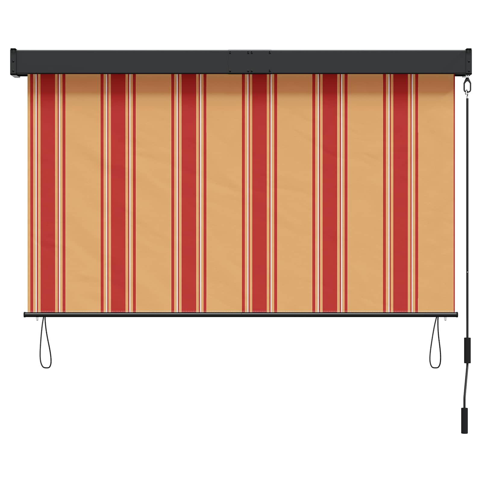 vidaXL Roller Blind Multicolour 60 x 250 cm Fabric and Aluminum 2
