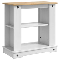 vidaXL Aquarium Stand CORONA White and Brown 60 x 30 x 60 cm 150 kg 5