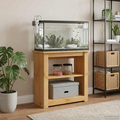 Aquarium Stand PANAMA 60 x 30 x 60 cm 150 kg Brown