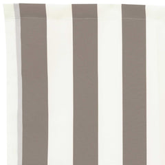 vidaXL Awning Replacement Fabric Light Grey and White 431 x 345 cm 6