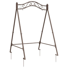 Swing Frame 113 x 121.5 x 168 cm Steel Antique brown