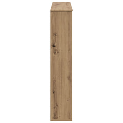 vidaXL Fireplace Surround Artisan Oak 100 x 20 x 100 cm 5