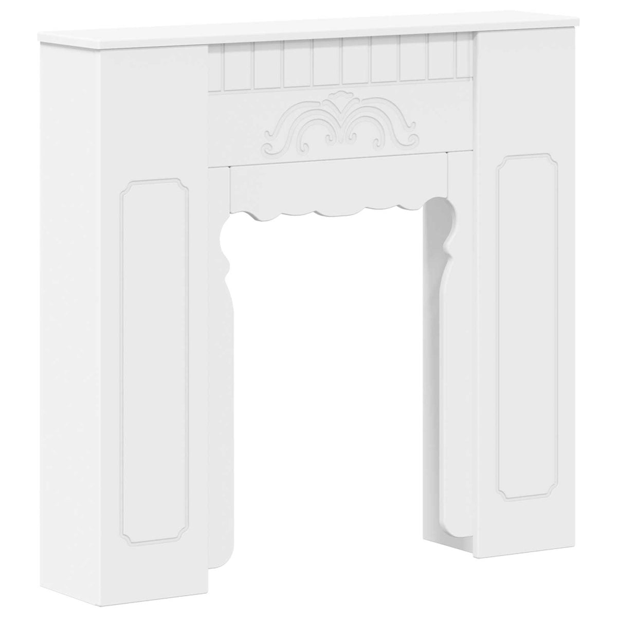 Fireplace Surround 93 x 20 x 89 cm Engineered Wood White