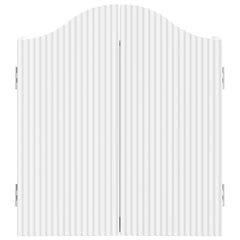 vidaXL Dartboard Cabinet White 56 x 12 x 63 cm Engineered Wood 5