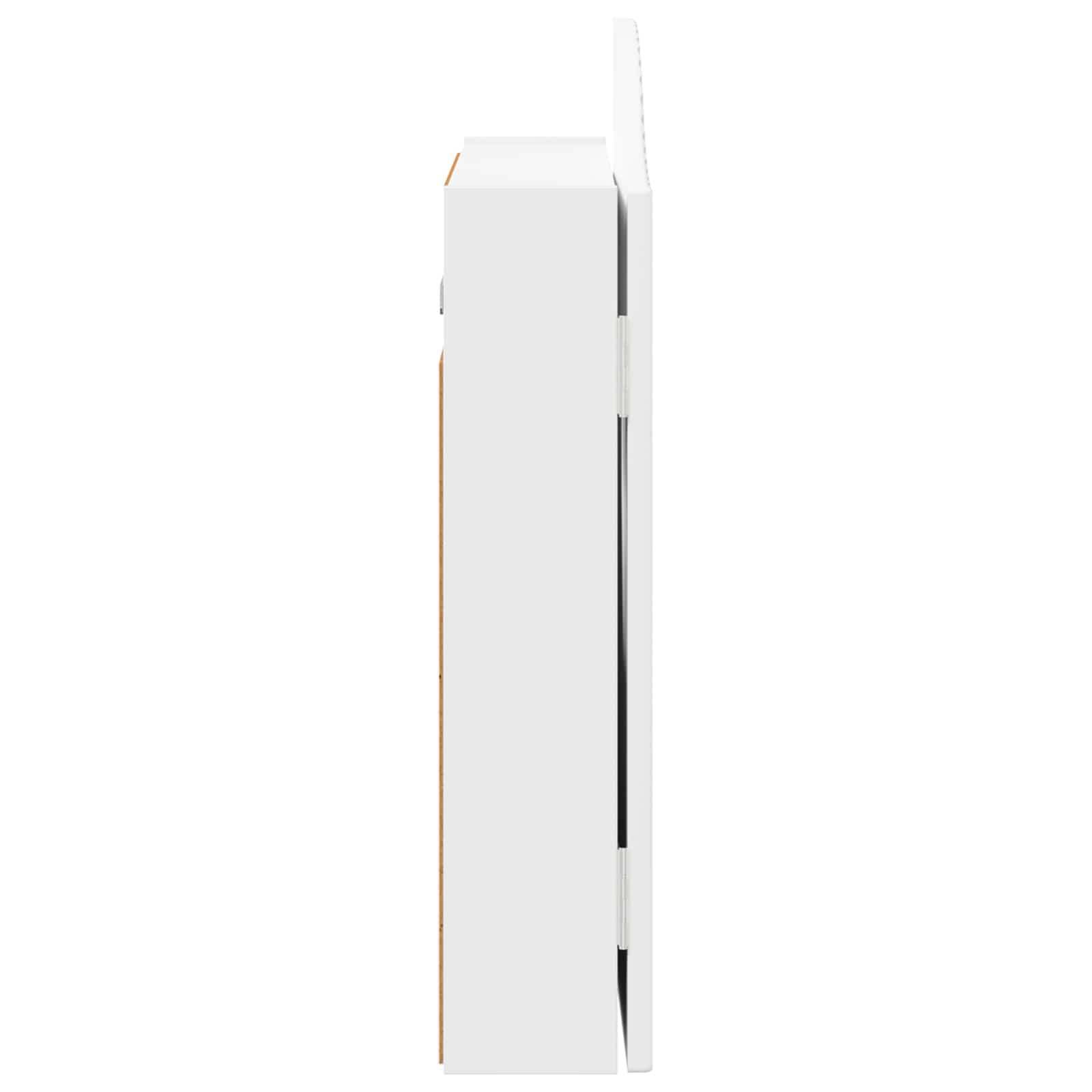 vidaXL Dartboard Cabinet White 56 x 12 x 63 cm Engineered Wood 6