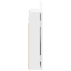 vidaXL Dartboard Cabinet White 56 x 12 x 63 cm Engineered Wood 6