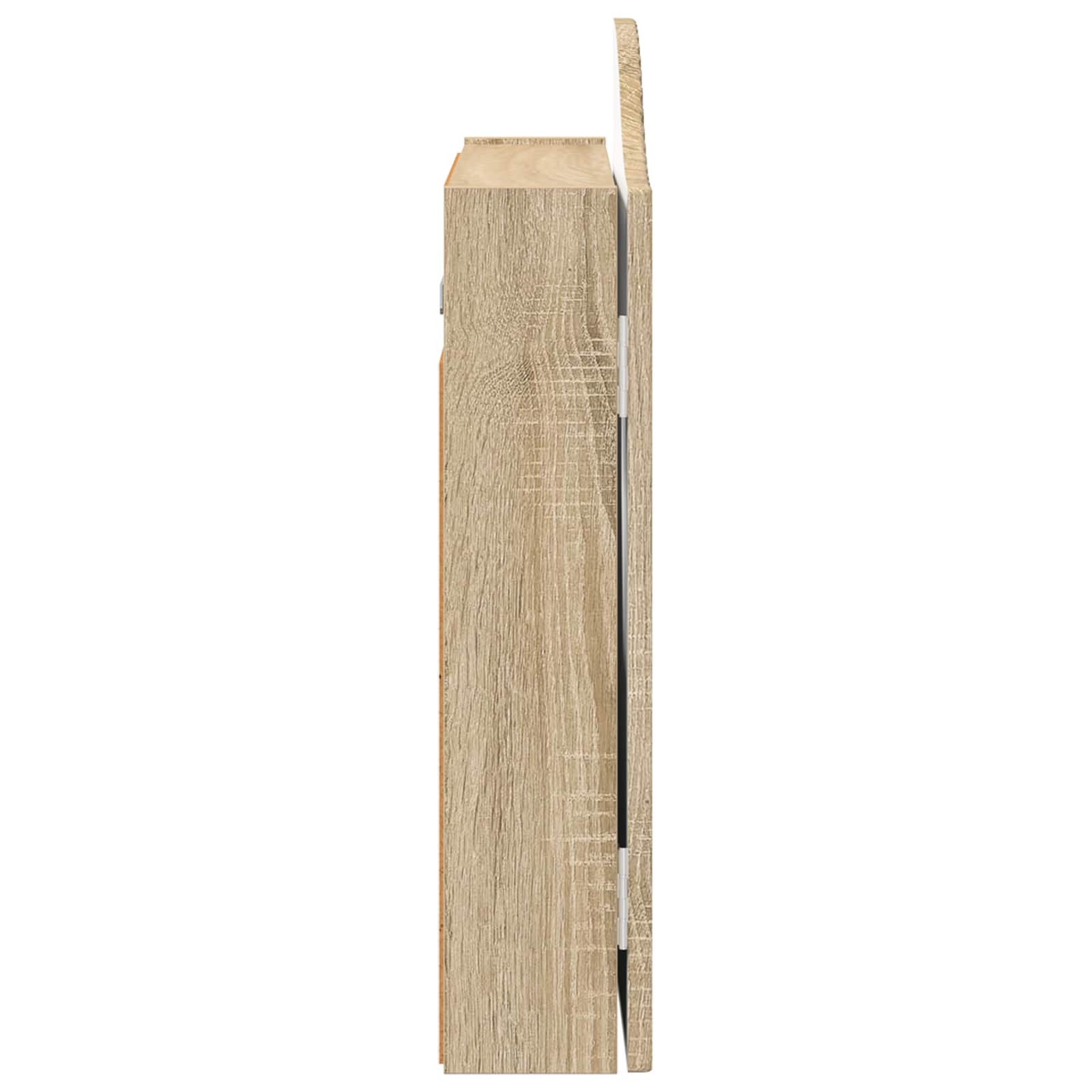 vidaXL Dartboard Cabinet Sonoma Oak 56 x 12 x 63 cm Engineered Wood 6