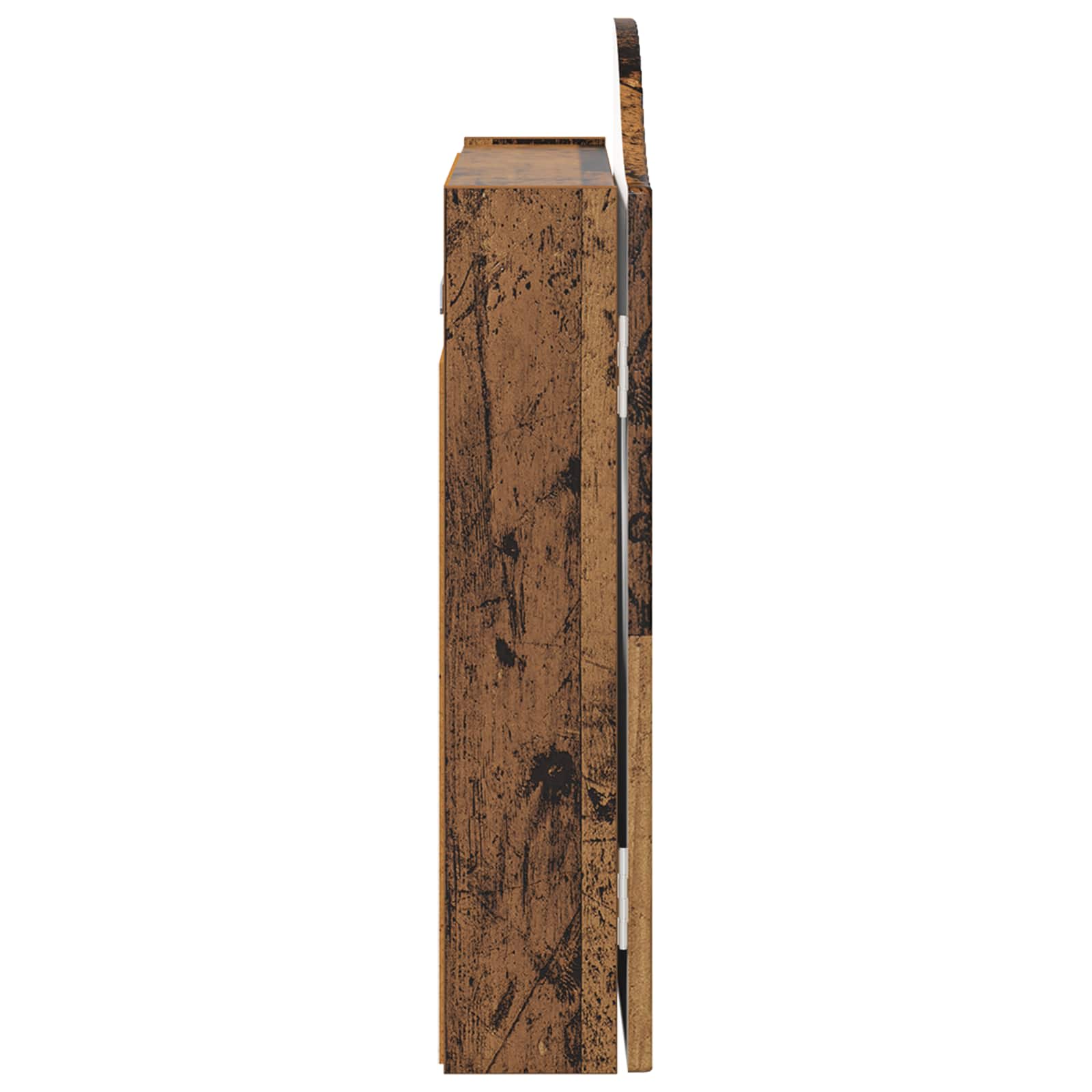 vidaXL Dartboard Cabinet Oak Wood 56 x 12 x 63 cm Engineered Wood 6