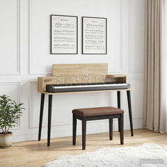 Studio Desk Engineered Wood 152 x 36 x 19.5 cm Sonoma oak