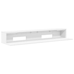vidaXL Studio Desk White 110 x 36 x 19.5 cm Engineered Wood 2