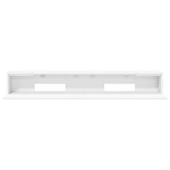 vidaXL Studio Desk White 110 x 36 x 19.5 cm Engineered Wood 5