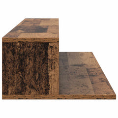 vidaXL Studio Desk Oak Wood 110 x 36 x 19.5 cm Engineered Wood 6