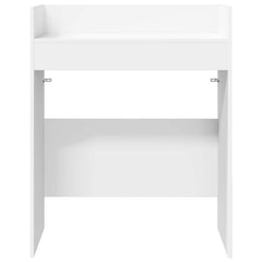 vidaXL DJ Table White 102 x 45 x 102 cm Engineered Wood 4