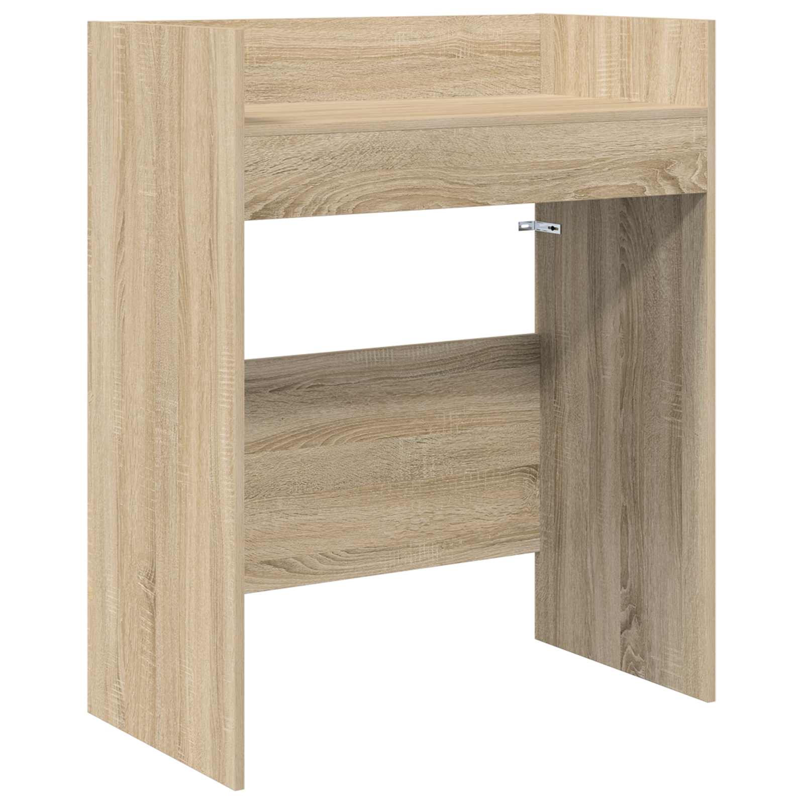 vidaXL DJ Table Sonoma Oak 102 x 45 x 102 cm Engineered Wood 2