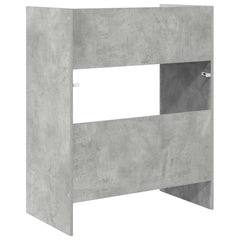 vidaXL DJ Table Concrete Grey 102 x 45 x 102 cm Engineered Wood 6
