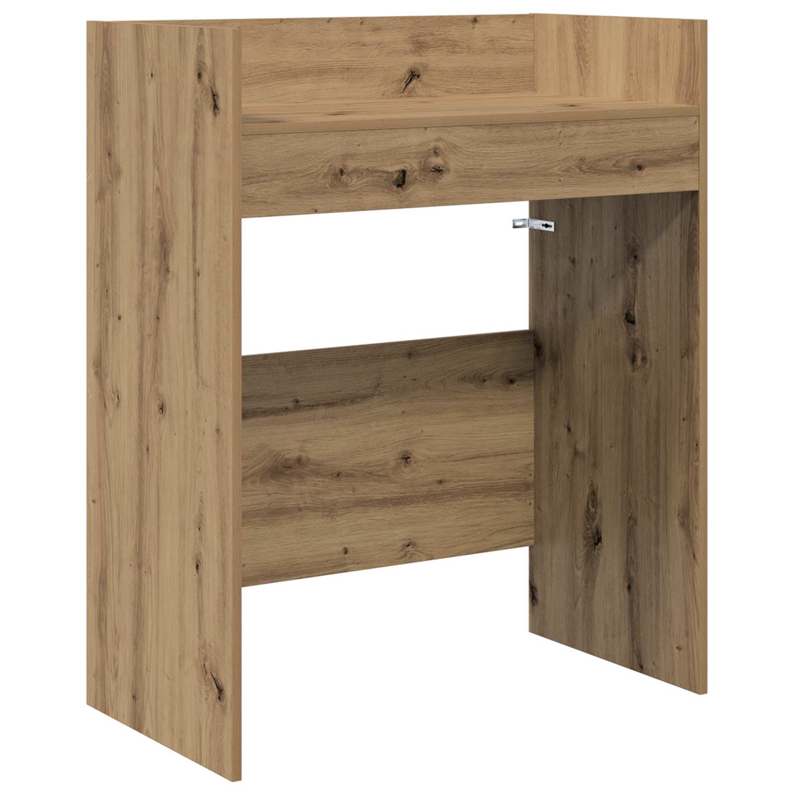 vidaXL DJ Table Artisan Oak 102 x 45 x 102 cm Engineered Wood 2