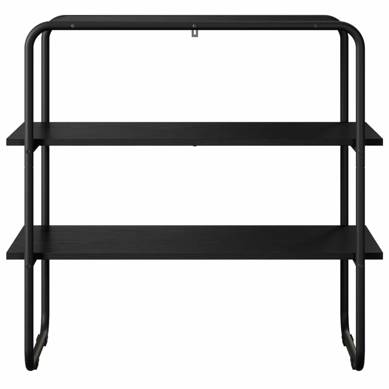 vidaXL Console Table Black Oak 60 x 41 x 75 cm Engineered Wood 4