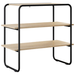 vidaXL Console Table Sonoma Oak 100 x 41 x 75 cm Engineered Wood 2
