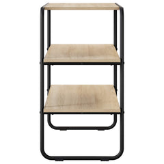 vidaXL Console Table Sonoma Oak 100 x 41 x 75 cm Engineered Wood 5