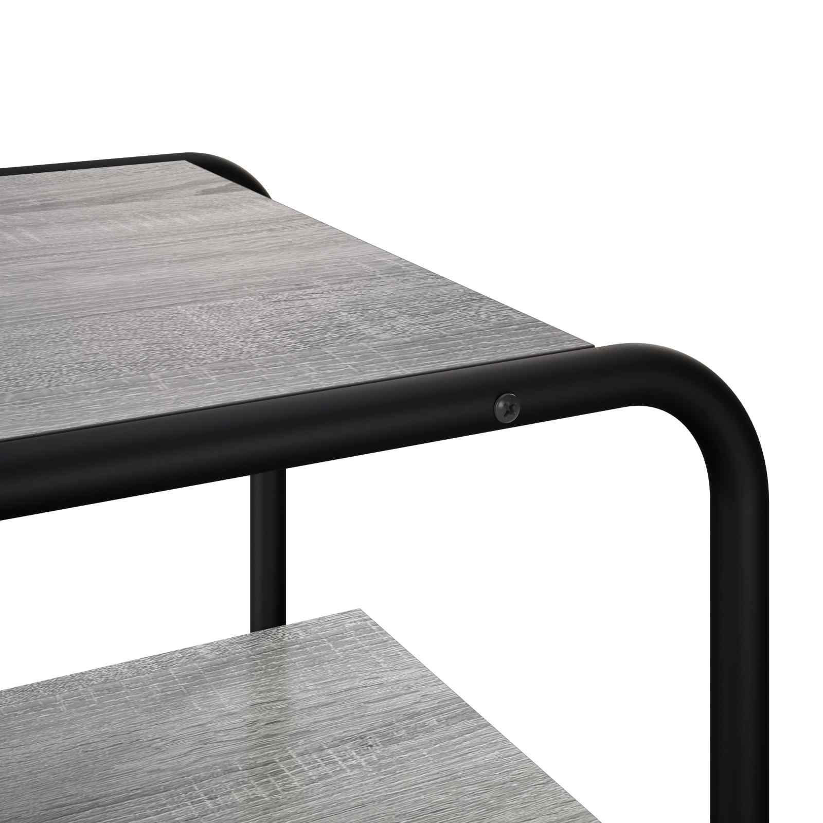 vidaXL Console Table Grey Sonoma 100 x 41 x 75 cm Engineered Wood 6