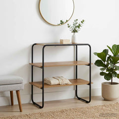 vidaXL Console Table Artisan Oak 100 x 41 x 75 cm Engineered Wood 1