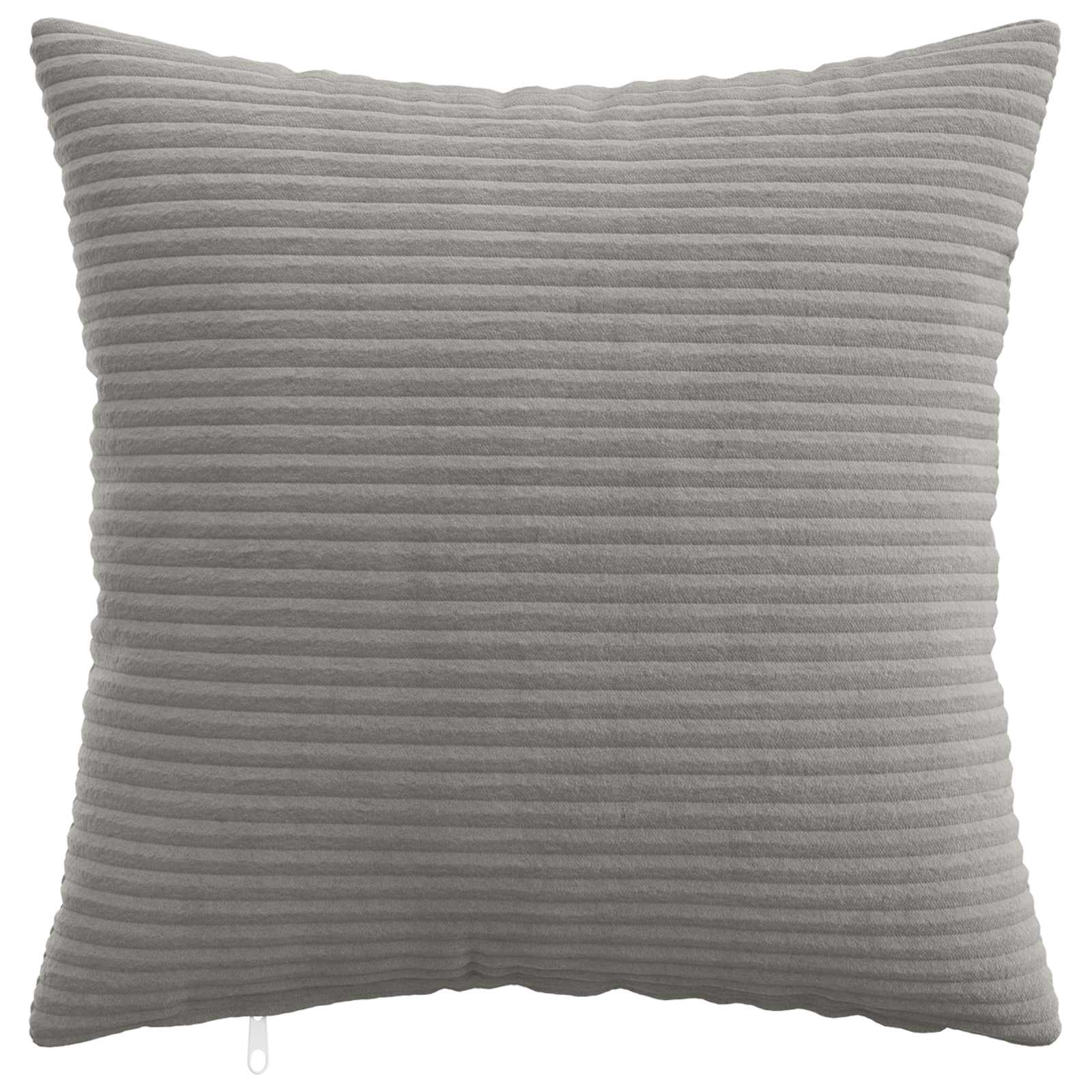 vidaXL Cushion Cover 12 pcs HEERLEN Light Grey 40 x 40 cm Corduroy 2