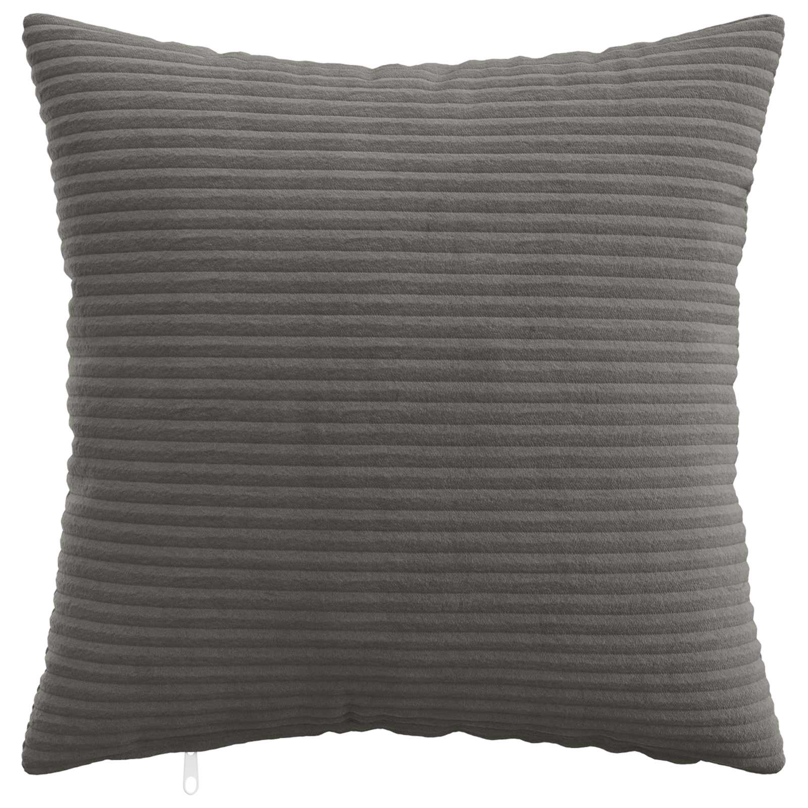 vidaXL Cushion Cover 12 pcs HEERLEN Dark Grey 40 x 40 cm Corduroy 2