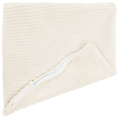 vidaXL Cushion Cover 12 pcs HEERLEN Cream 40 x 40 cm Corduroy 3