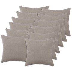 Cushion Cover HEERLEN Light Grey Bouclé