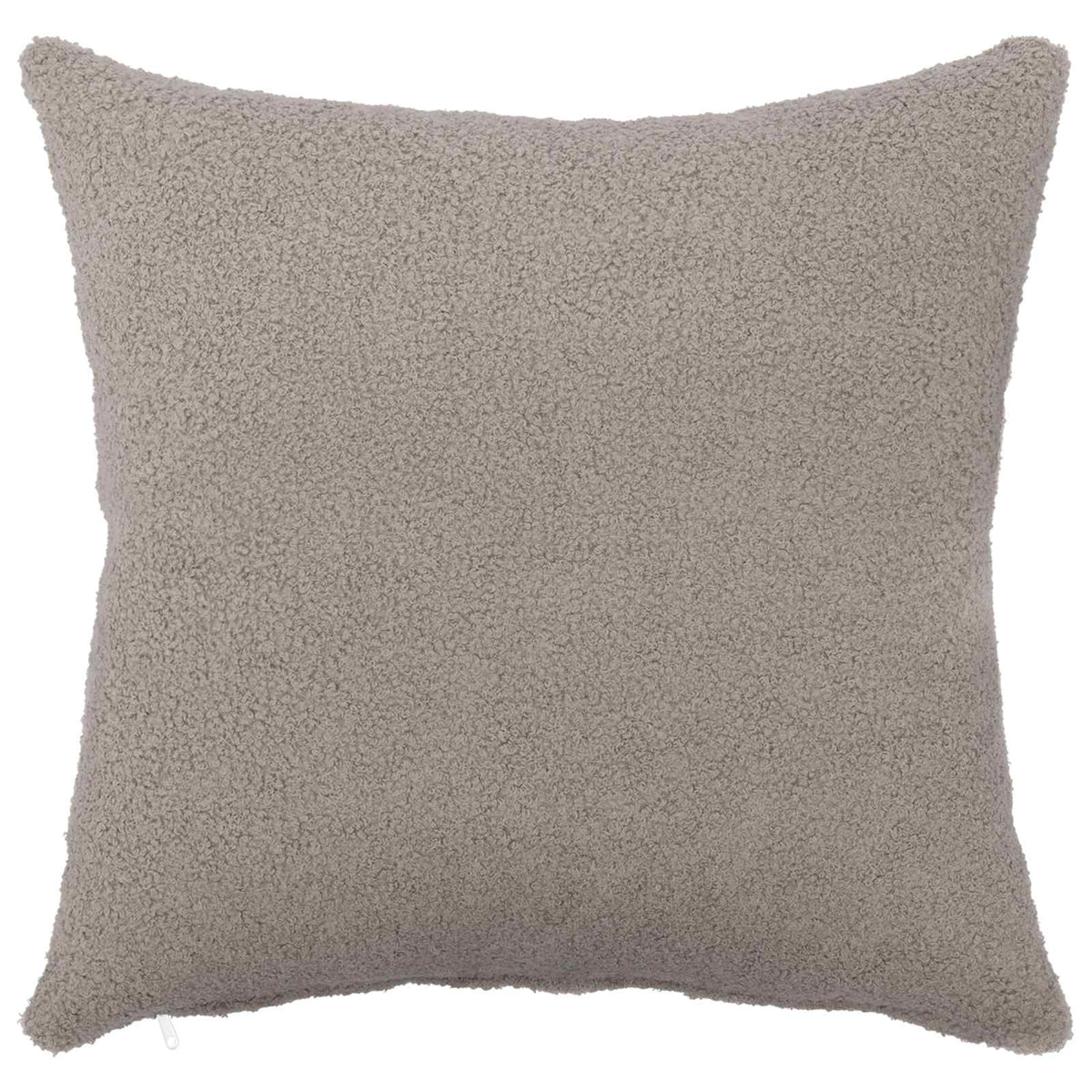 Cushion Cover HEERLEN Light Grey Bouclé