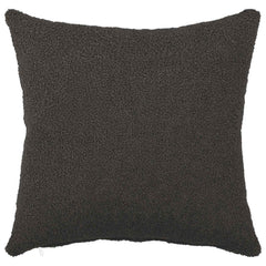 Cushion Cover HEERLEN Dark Grey Bouclé