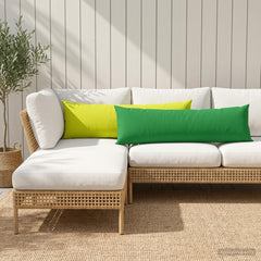 Throw Pillow HEERLEN in Bright Green