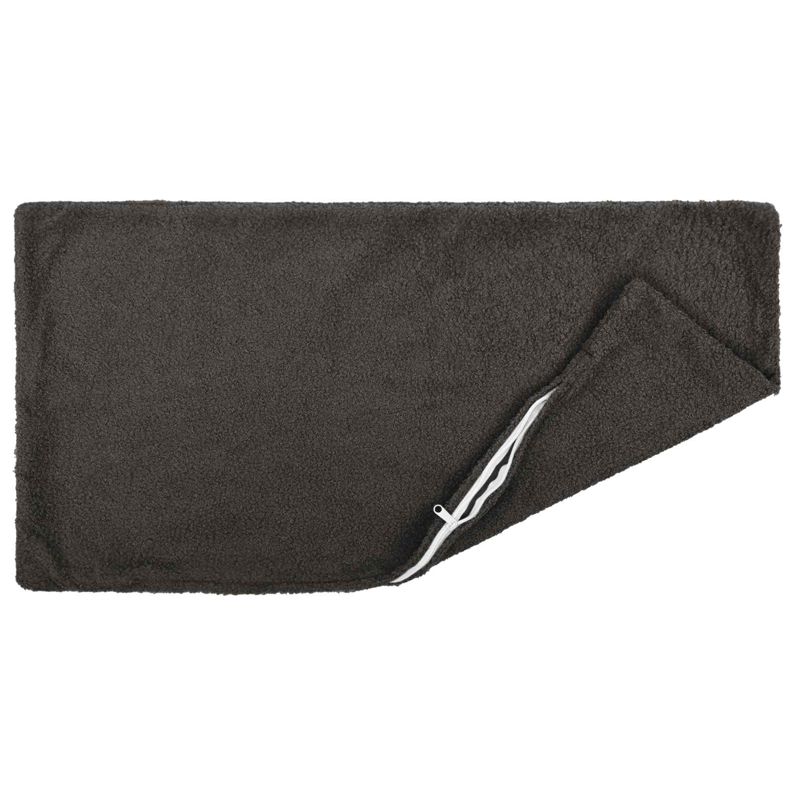 vidaXL Cushion Cover 6 pcs HEERLEN Dark Grey 40 x 60 cm Bouclé 3